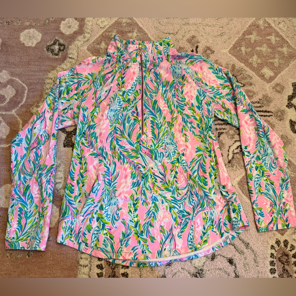 Lilly Pulitzer UPF 50+ Melena Popover - L